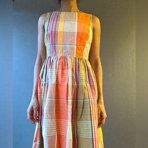 Vintage plaid dress